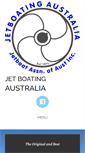 Mobile Screenshot of jetboatingaustralia.com